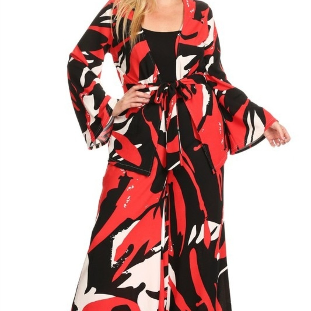Beautiful 2 piece plus size pant set *Host pick